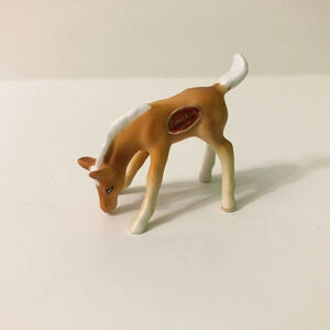 Vintage Miniature Horse  Bone China Figurine Japan 1.75 Inch Tall Figure